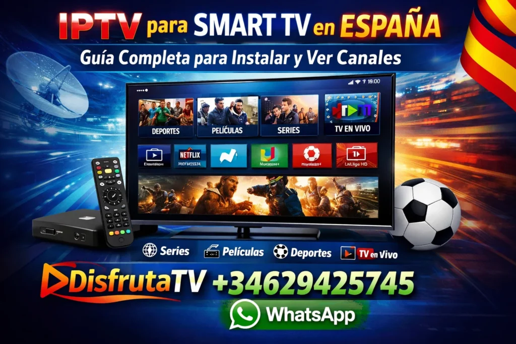 IPTV para Smart TV en España: Guía Completa para Instalar y Ver Canales