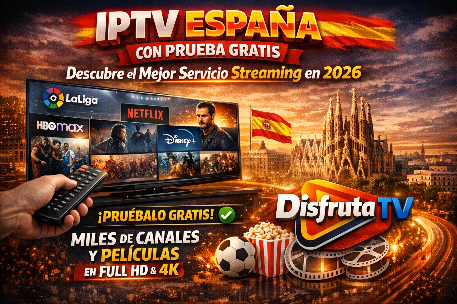 IPTV España con Prueba Gratis: