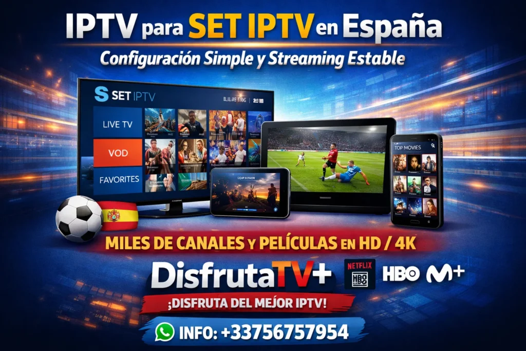 IPTV para SET IPTV en España