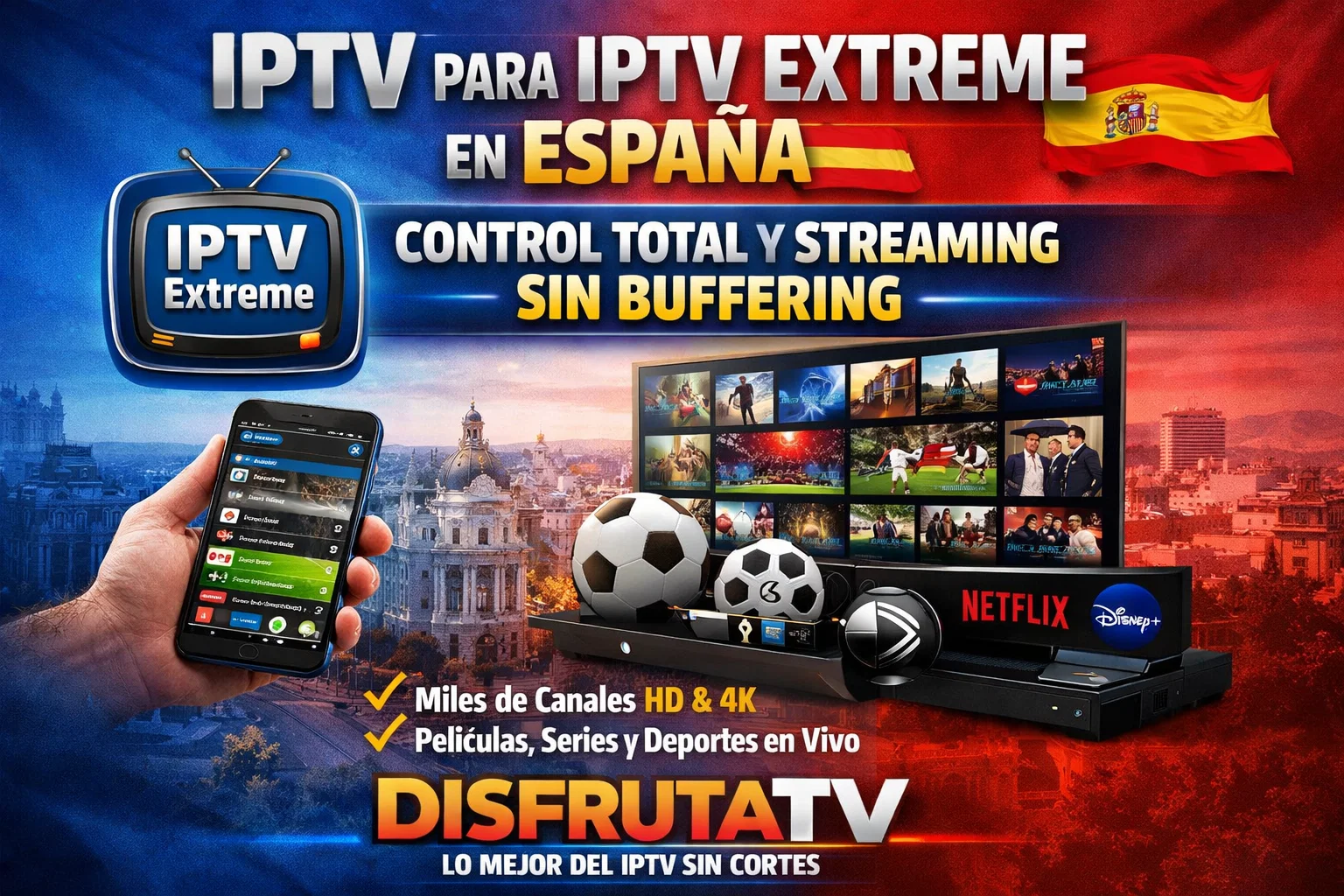 IPTV para IPTV Extreme en España